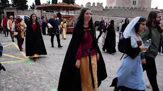 Último desfile de la Feria Medieval 2024 de Ciudad Rodrigo 6102024 [upl. by Leo128]