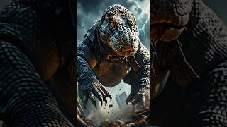 Komodo Monster Mapelgo komodo KomodoDragon MonsterAttack CinematicScene GiantMonster mapelgo [upl. by Joaquin400]