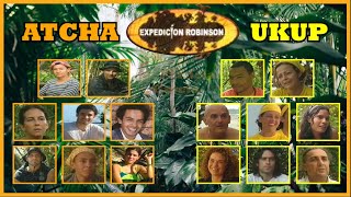 Orden de Eliminación Expedición Robinson 2001  Temporada 1 [upl. by Merline]