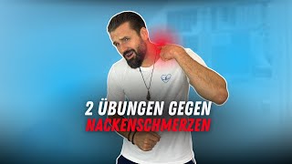 2 ÜBUNGEN GEGEN NACKENSCHMERZEN [upl. by Woodcock]