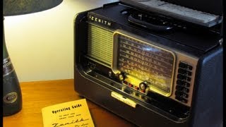 Restauración Radio Zenith modelo Transoceanic Y600 de 1956 [upl. by February]