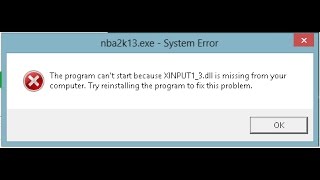 How to fix xinput13dll is missing d3dx1042dll or any missing dll files [upl. by Yusuk]