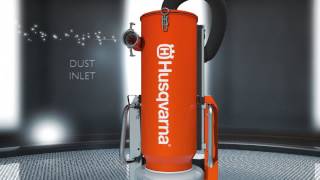 Husqvarna DC 6000 dust collector [upl. by Idalina938]