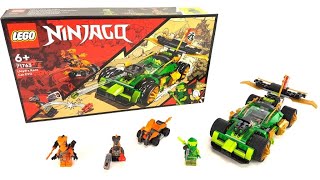 LEGO Ninjago Set 71763  Lloyds Rennwagen EVO aus dem Jahr 2022  Review deutsch [upl. by Assiralk]