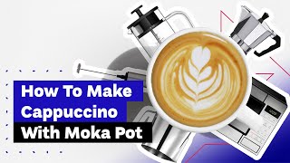 How To Make Cappuccino At Home without Espresso Machine [upl. by Cotter]