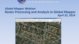 Raster Processing and Analysis in Global Mapper [upl. by Durward458]