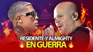 Residente Vs Almighty LA GUERRA LIRICAL comenzó [upl. by Nylrem]