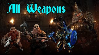 UPDATED Melee Weapon Tier List  Bardin Goreksson [upl. by Knut199]