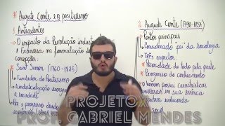 X da Questão Sociologia Comte e o Positivismo [upl. by Durrej]