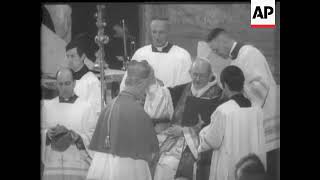 Creation of new Cardinals Public Consistory 1973 [upl. by Hanas]