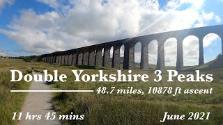 A double Yorkshire 3 Peaks Y3P  4K  June 2021 [upl. by Hplodur]