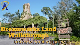 Full Tour of DreamWorks Land at Universal Orlando [upl. by Lupee877]