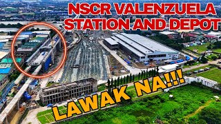 NSCR VALENZUELA STATION AND DEPOT UPDATE [upl. by Nohsyar]