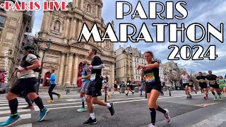 🇫🇷PARIS EVENT Marathon de Paris 2024 Live Streaming 07April2024 [upl. by Ykcir]