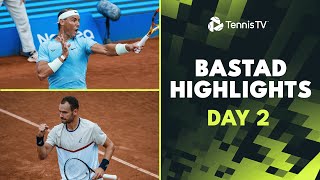 Nadal Faces Borg Safiullin amp Borges Also In Action  Bastad 2024 Day 2 Highlights [upl. by Macguiness]