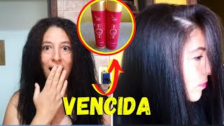 PROGRESSIVA VENCIDA  Usei no cabelo e olha o que aconteceu 😱😱 [upl. by Sulokcin60]