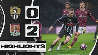 HIGHLIGHTS  NOTTS COUNTY 02 NORTHAMPTON TOWN [upl. by Forrest]