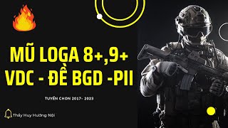 MŨ LOGARIT VD VDC 8  9 TRONG ĐỀ BỘ GIÁO DỤC 20172024 PII [upl. by Ahras299]