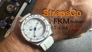 Best Rubber watch straps for the money StrapsCo does it again [upl. by Mitzi]