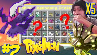 BIGGEST LEGENDARY CRATE OPENING l PokeTown Pixelmon Server 2 [upl. by Ahsenrac99]