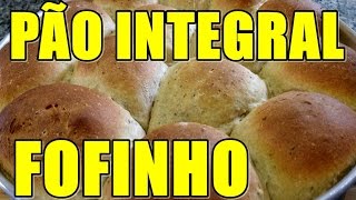 PÃO INTEGRAL FÁCIL DE FAZER FOFINHO E COMO NÃO DEIXAR A CASCA DO PÃO FICAR DURA POR MARA CAPRIO [upl. by Gurtner469]