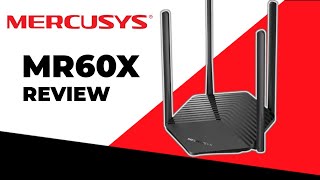 Roteador WiFi6 AX1500 vale a pena  MERCUSYS MR60X REVIEW [upl. by Annuahs]