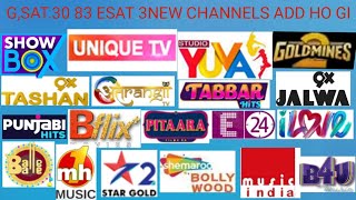 G sat 30 83 ESAT 3 new channels ad 18 September 2024 [upl. by Annnora231]