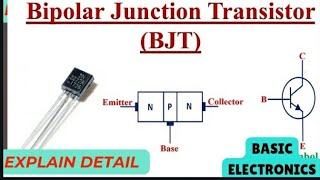 BJT  Transistor kya hai  What is BJT  Basic Electronics  bjt transistor [upl. by Orlosky]