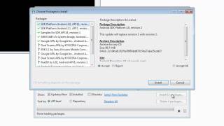 Instalando o Android SDK no Windows [upl. by Aissak]