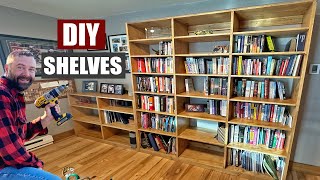 The Best Bookshelves for Your Home How to build your own [upl. by Isiad]