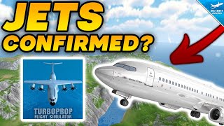 JETS In TFS CONFIRMED  All We Know  Turboprop Flight Simulator Possible Update  Subtitles [upl. by Maitilde967]