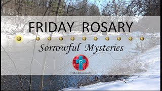 Friday Rosary • Sorrowful Mysteries of the Rosary 💜 March 15 2024 VIRTUAL ROSARY  MEDITATION [upl. by Erdnaet700]