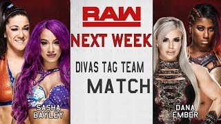 Full Match  Sasha Banks amp Bayley vs Ember Moon amp Dana Brooke  Raw 090318 [upl. by Assyram229]