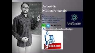 Acoustic Measurements Intensity Level amp Pressure Level [upl. by Anirpas310]