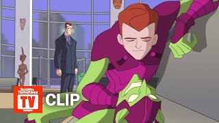 The Spectacular SpiderMan 2008  SpiderMan Discovers Harry is the Green Goblin Scene S1E9 [upl. by Prinz]