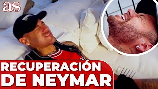 La DOLOROSA recuperación de rodilla que está llevando NEYMAR [upl. by Tiana]