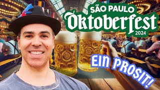 OKTOBERFEST São Paulo 2024 celebrando 200 anos da imigração ALEMÃ no BRASIL [upl. by Clarey925]