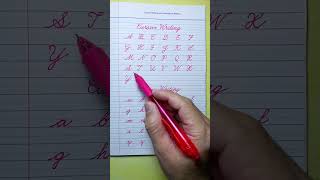 Cursive writing a to z  Cursive letters abcd  Cursive handwriting abcd  English letters abcd abc [upl. by Elisee]