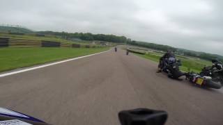 Lydden Hill Trackday  Intermediate Group  CRASH  4th June 2016 [upl. by Ange]