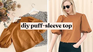 DIY PuffSleeve Top [upl. by Warfield]