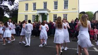 Flora Day  Helston  2016  Childrens Dance part 2a [upl. by Llednov110]