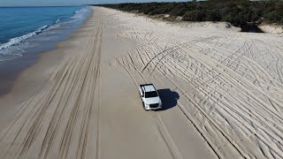 First time on Bribie Island in the Isuzu Dmax by Real 4x4 Adventures [upl. by Lowson]