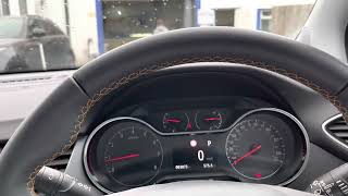 2020 VAUXHALL CROSSLAND tyre pressure warning reset [upl. by Enivid]