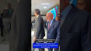 PRESIDENTE LULA MARCA PRESENÇA EM REUNIÃO DO G20 SOCIAL [upl. by Heidy691]