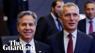 Jens Stoltenberg and Antony Blinken address the media – watch live [upl. by Viviane]