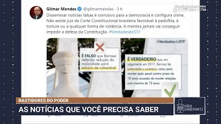 Gilmar Mendes manda recado a Bolsonaro após ataques a Barroso [upl. by Toile]