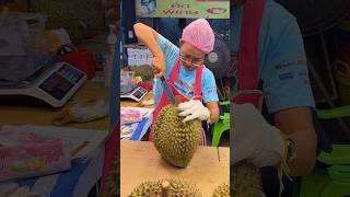 Amazing Unboxing Giant Durian  Fruit Cutting Skills [upl. by Kimberlee]