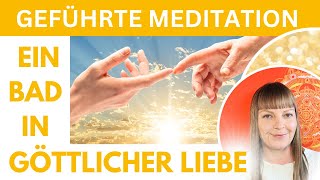 ✨🟡 Heilsame Meditation 🟡 in die Liebe von Jesus und Gott 🟡 Agape Liebe 🟡 [upl. by Dayiz]