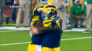 Denard Robinson Highlights  I Cry [upl. by Dicks798]