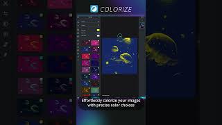 Pixlr 2023  Create Monochrome Magic with Colorize Tool shorts [upl. by Cybil386]